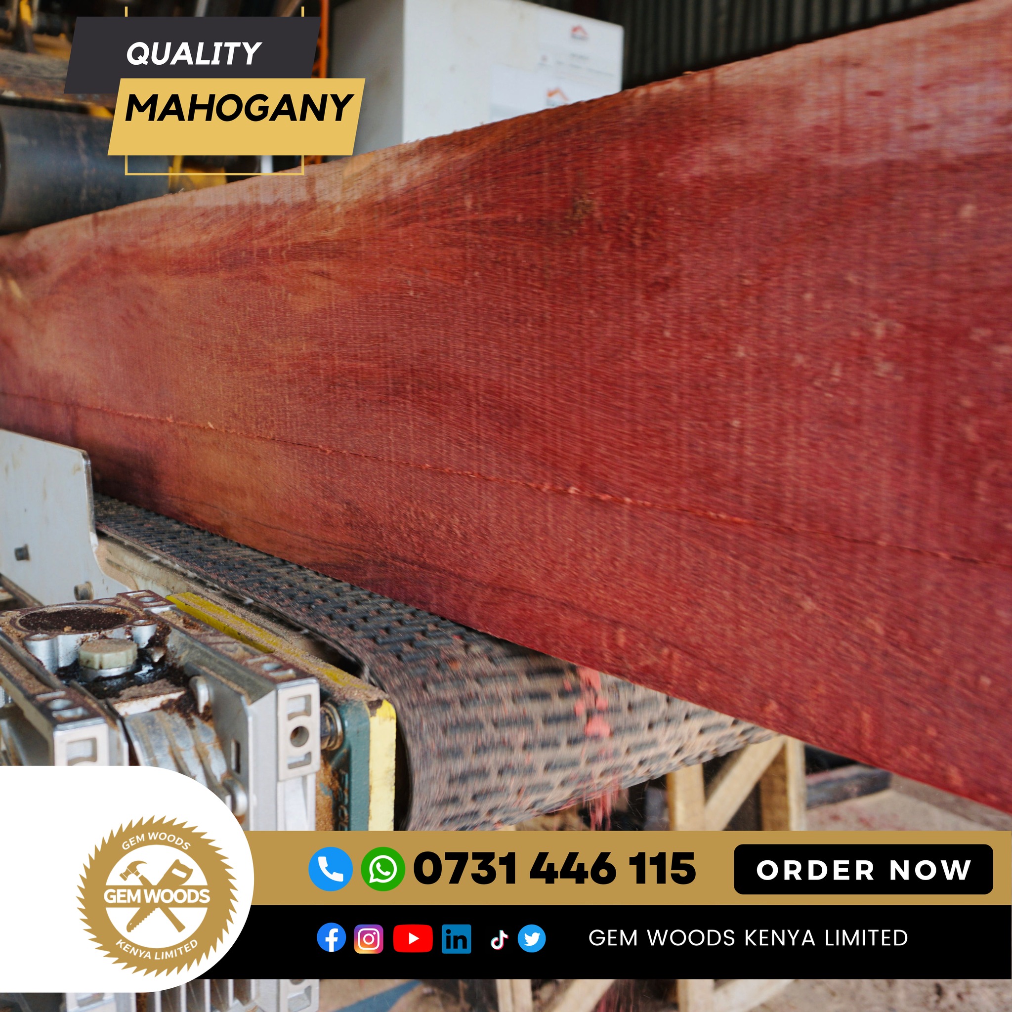 Mahogany Flooring Boards - Gem Woods Kenya Limited | Hardwood Timber ...
